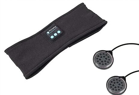 The flat speakers lift out so you can wash the band