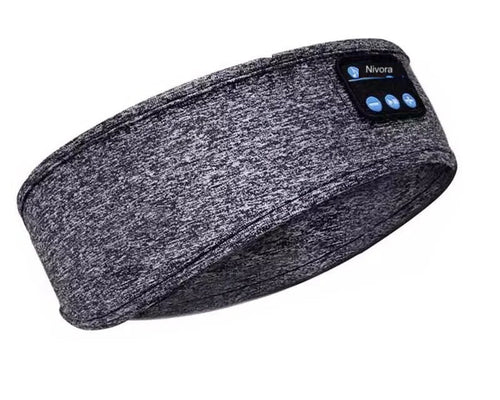 Nivora headband in heather grey